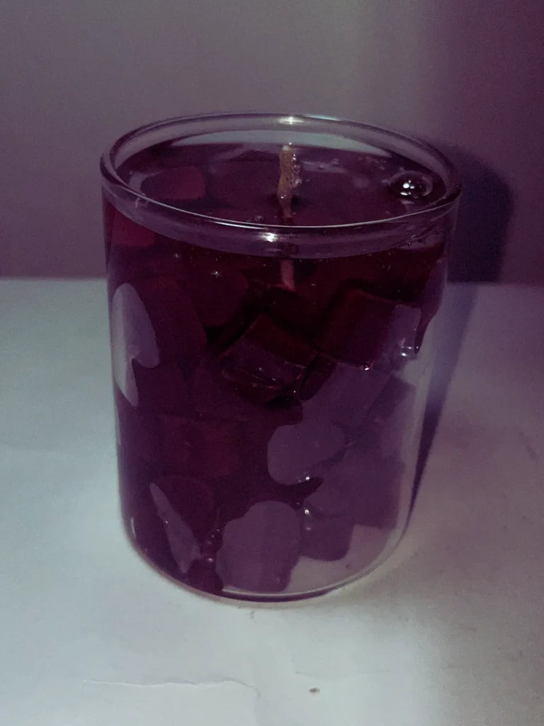 Sweetheart Candle | Scented Lovely Candle Jelly Candle Smooth Oud Aroma | 100% Pure Soya Wax
