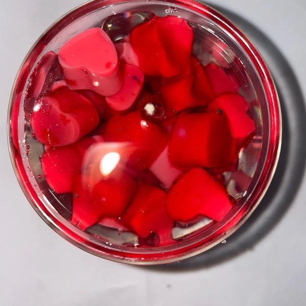 Sweetheart Candle Iced Scented Lovely Candle Jelly Candle Smooth Oud Aroma | Pure Soya Wax
