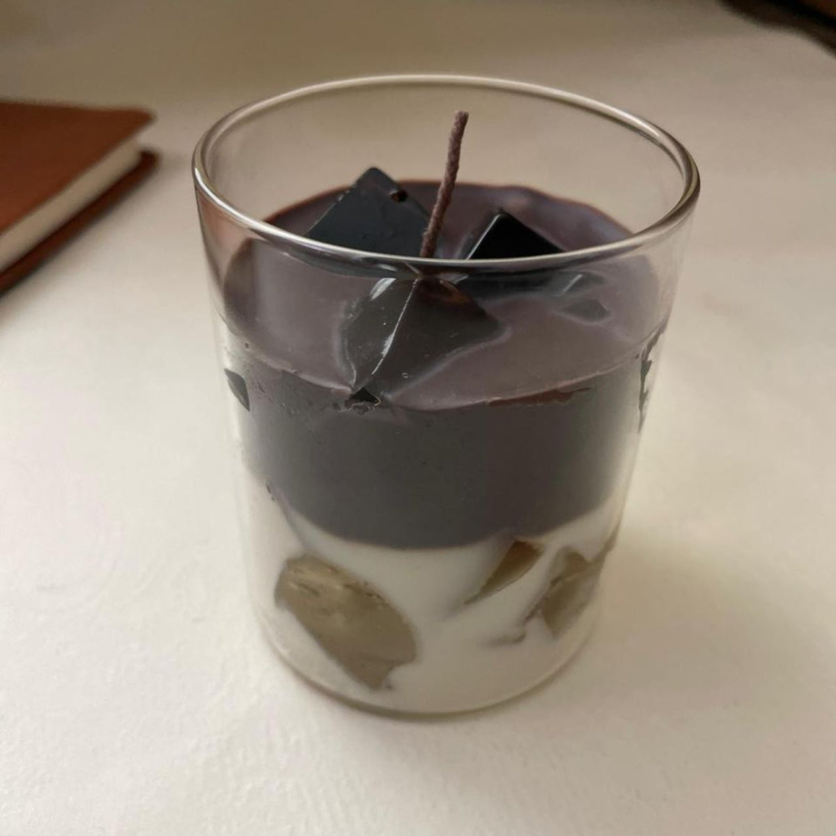 Iced Coffee Scented Candle – Premium Soy & Gel Wax | Coffee & Oud Fragrance | Perfect for Gifting & Home Decor