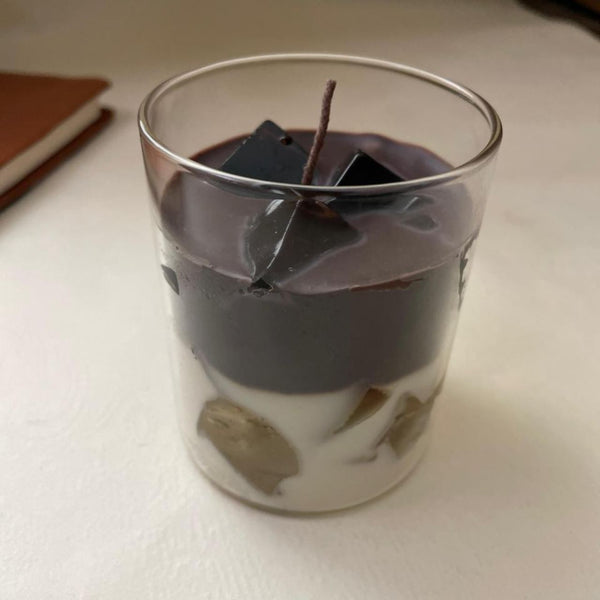 Iced Coffee Scented Candle – Premium Soy & Gel Wax | Coffee & Oud Fragrance | Perfect for Gifting & Home Decor