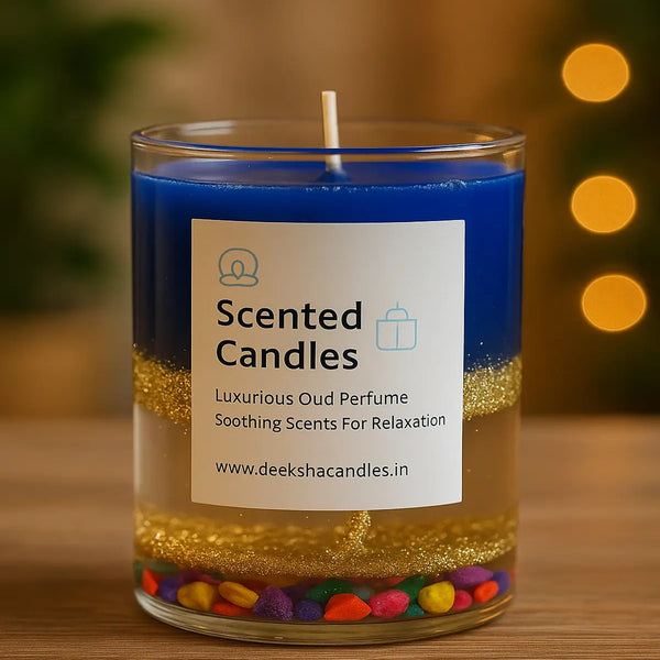 Jelly Scented Candle – Premium Soy & Gel Wax Blend | Jelly Candle Looking Smooth Fragrance | 30-Hour Burn | Perfect for Gifting & Home Decor