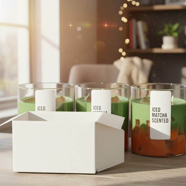 Jelly Candle Iced Matcha Scented Candle Jelly Candle Smooth Oud Aroma