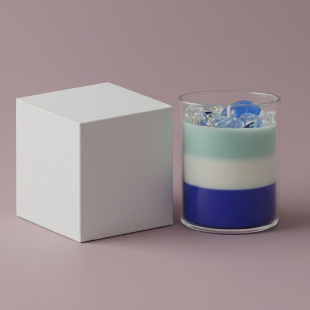 Evil Eye Scented Candle | Lovely Candle Smooth Oud Aroma | Scented Candle