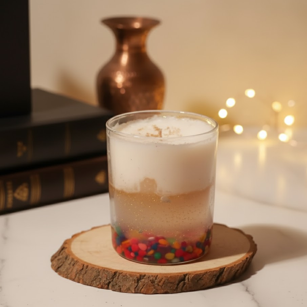 Gel And Soy Wax Candle | Colorful Gel Design | 100% Soy Wax | 30+ Hour Burn | Deeksha Candles