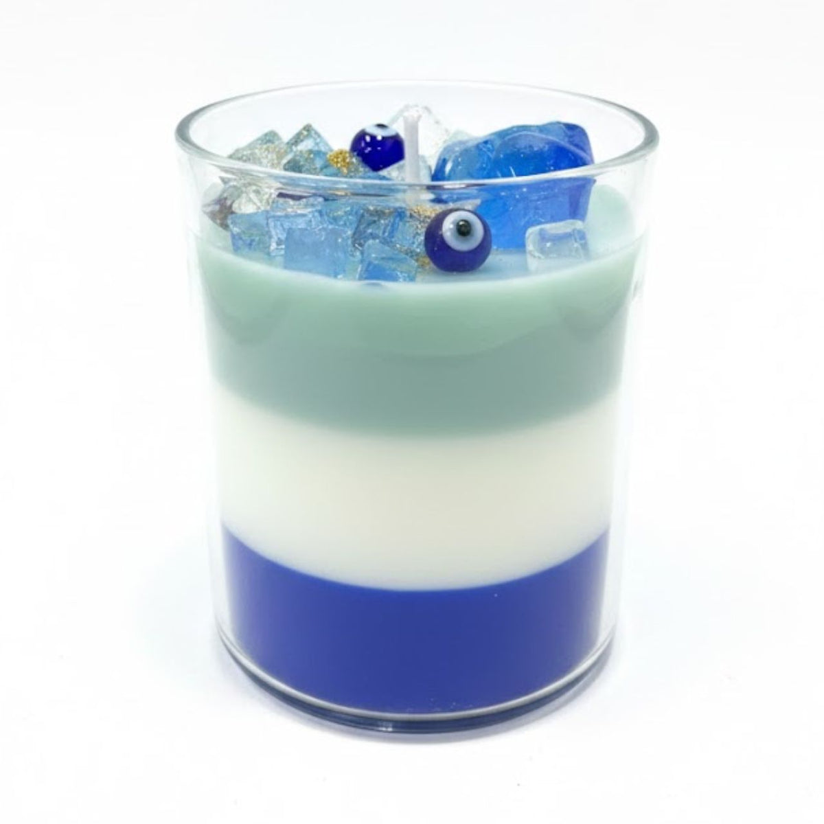 Evil Eye Scented Candle | Lovely Candle Smooth Oud Aroma | Scented Candle