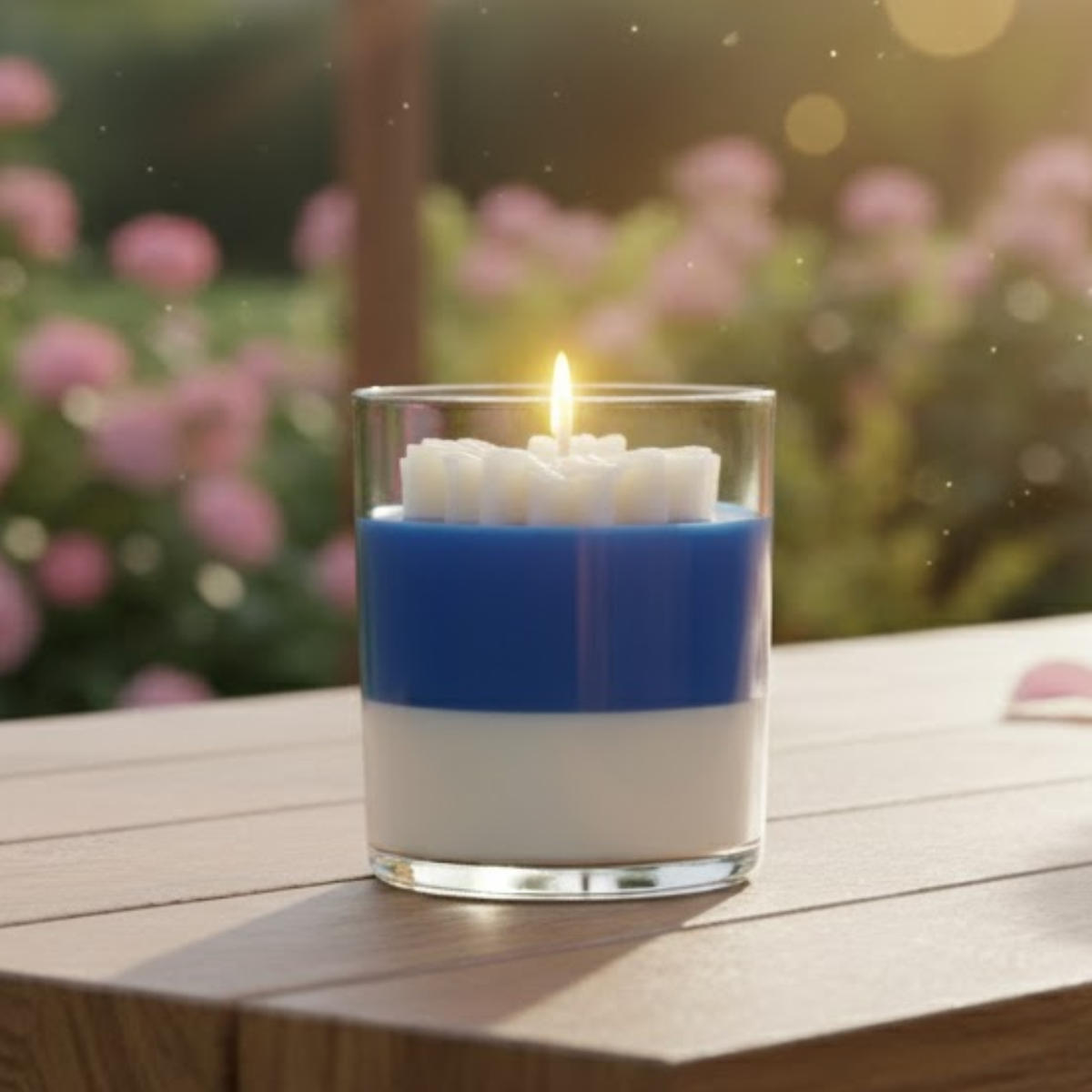 Refreshing Cool Aroma | Iced Scented Candle | 100% Soy Wax | 30+ Hour Burn | Deeksha Candles