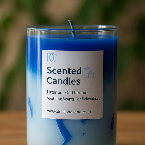 Refreshing Cool Aroma | Iced Scented Candle | 100% Soy Wax