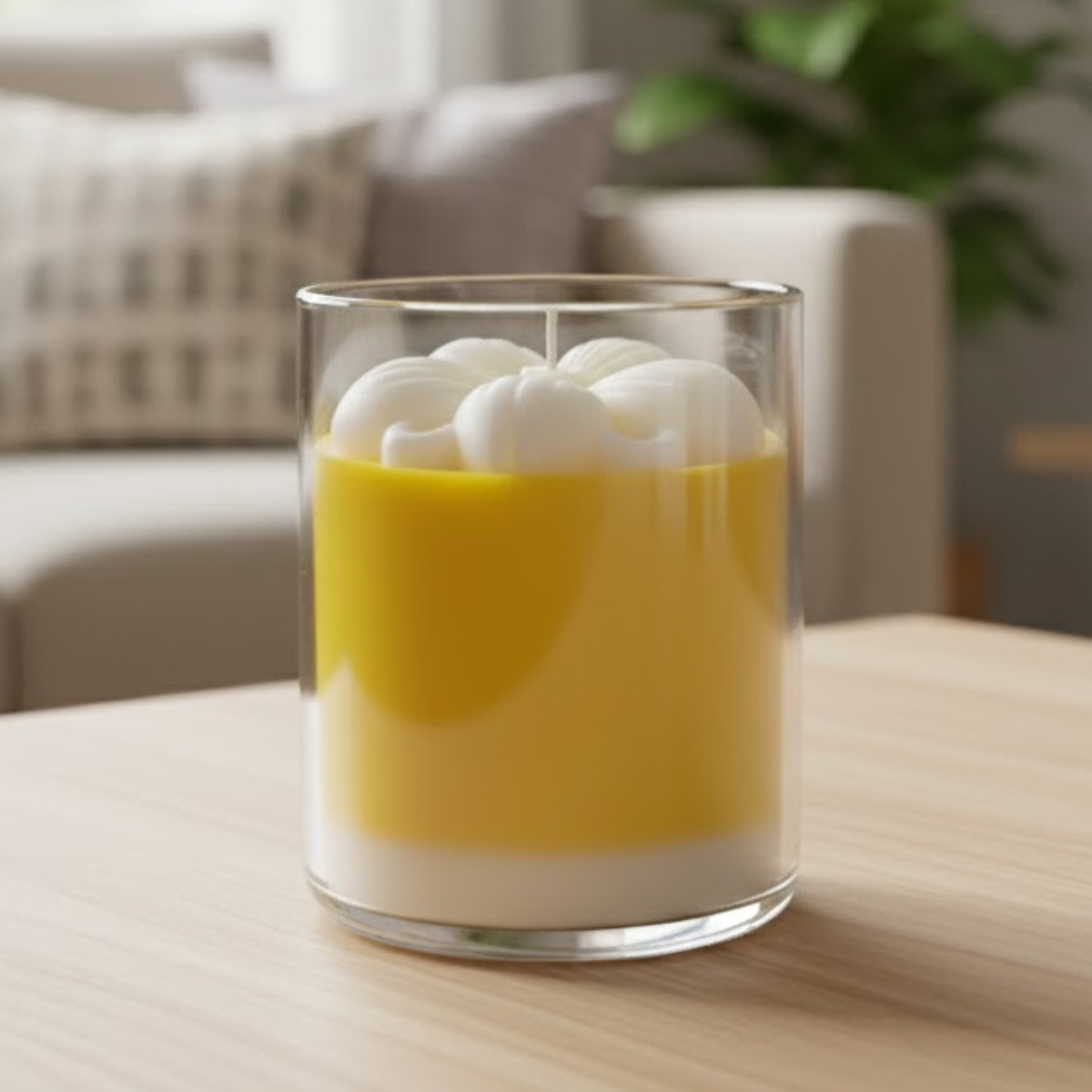 Mango Scented Candle – Premium Soy & Gel Wax Blend