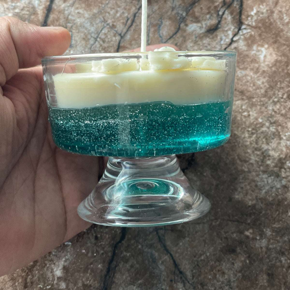 Ocean Bloom Multi Rose Gel Candle | Perfect for Home Décor & Gifting
