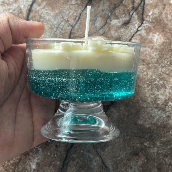 Ocean Bloom Multi Rose Gel Candle | Perfect for Home Décor & Gifting