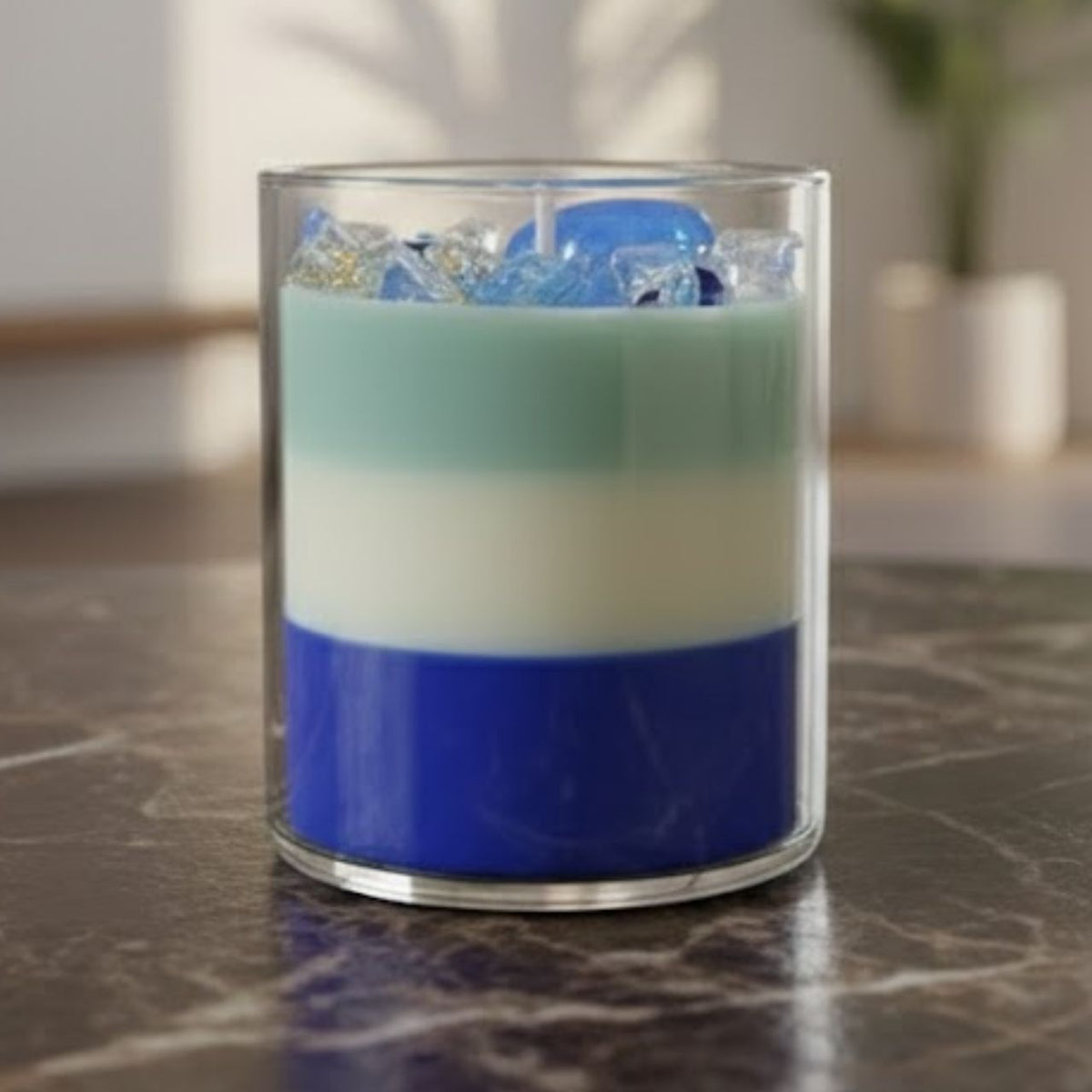 Evil Eye Scented Candle | Lovely Candle Smooth Oud Aroma | Scented Candle