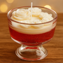 Rosy Cheesecake Multi Rose Gel Candle | Perfect for Home Décor & Gifting
